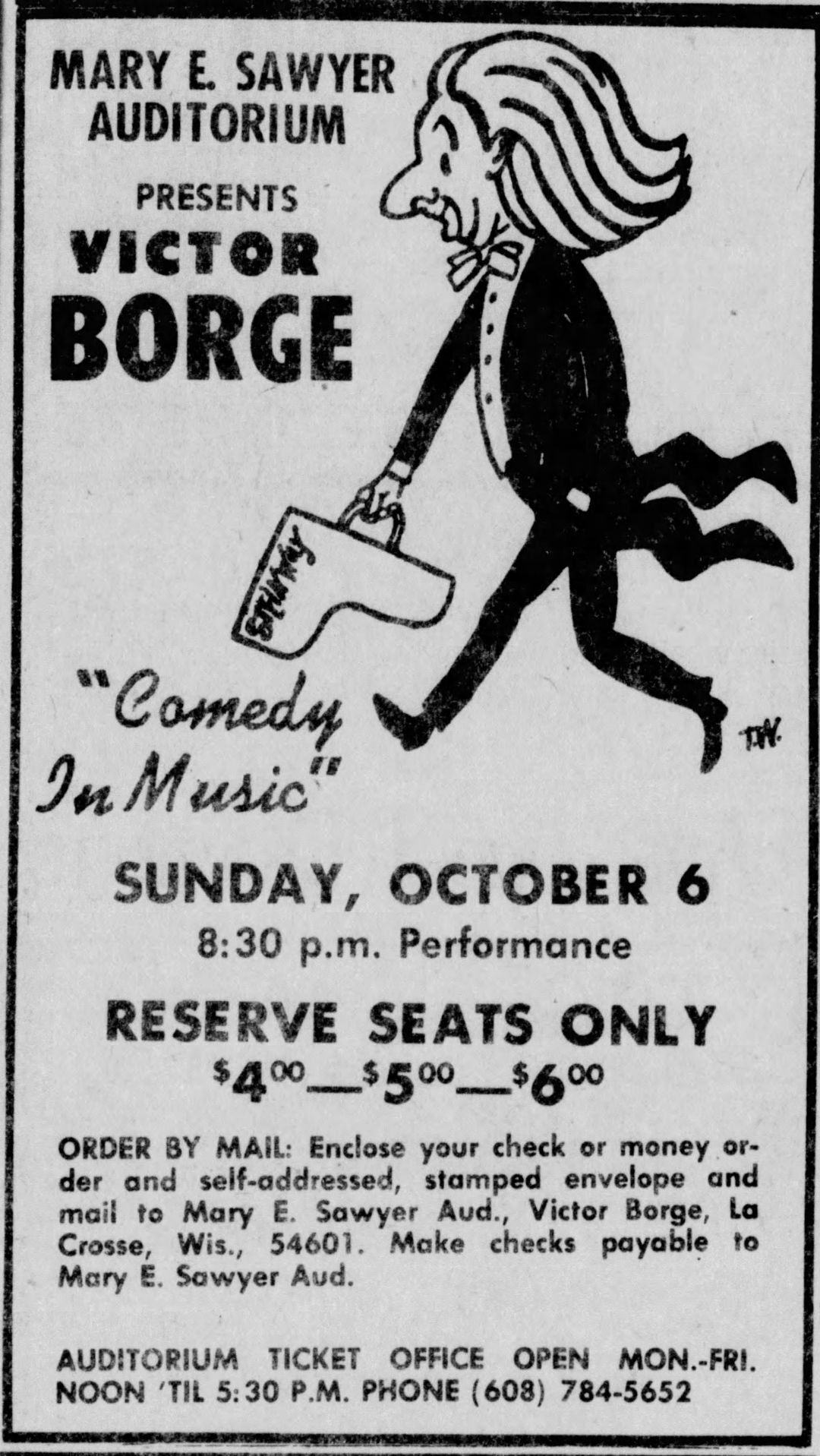 1974: Victor Borge